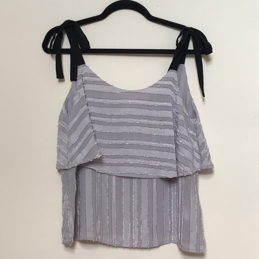 V-neck top